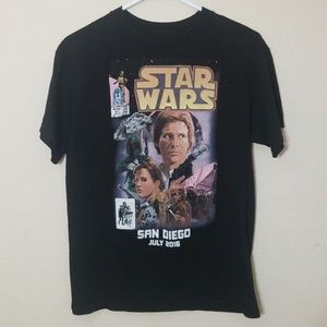 Star Wars San Diego Convention Shirt Size Large